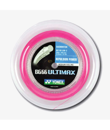 Yonex BG 66 Ultimax 200m Badminton String (Neon Pink) ouvre sa boutique