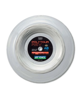 Yonex Polytour Rev 120 / 17 200m Tennis String Reel (White) l'évolution des habitudes 