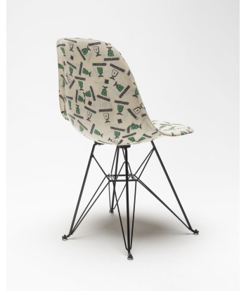 UNDEFEATED X MODERNICA SIDE SHELL EIFFEL CHAIR WITH CUSTOM COVER Le MVP de beaucoup