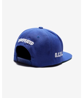 UNDEFEATED X BCFC SNAPBACK - BLUE du meilleur 